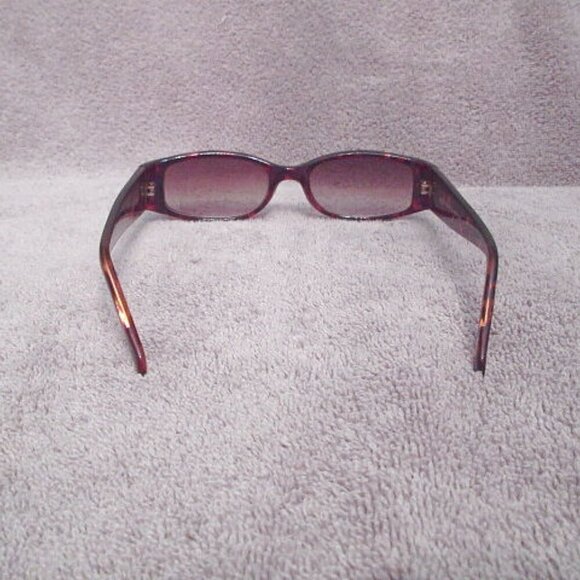 Vtg Fossil Tortoiseshell Sunglasses Rhinestones Cat 2 \